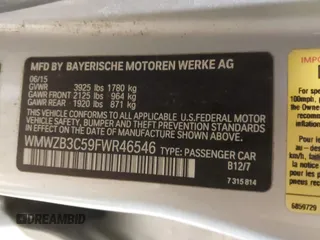 2015 MINI Countryman z VIN WMWZB3C59FWR46546, wystawiony jako IAAI lot #41687489 z przebiegiem 95 734 mil mil oraz . Historia ofert i sprzedaży dostępna na DreamBid. Obrazek 9.