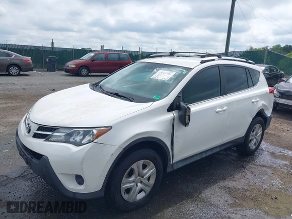 2013 Toyota RAV4 LE with VIN 2T3BFREV4DW031138, listed as a IAAI auction lot 42727706 with 89,979 mi miles and . Bid and sale history available at DreamBid. Image 2.