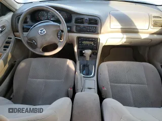 2001 Mazda 626 LX with VIN 1YVGF22D315215931, listed as a Copart auction lot 45399205 with 46,858 mi miles and Clean Title. Bid and sale history available at carsss.com. Image 8.