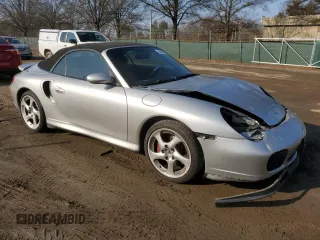 2004 Porsche 911 Carrera S with VIN WP0CB29954S676877, listed as a Copart auction lot 43008885 with 73,052 mi miles and Salvage Title. Bid and sale history available at carsss.com. Image 4.