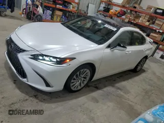 2022 Lexus ES with VIN 58AFZ1B10NU136757, listed as a Copart auction lot 85436704 with 55,491 mi miles and Salvage Title. Bid and sale history available at carsss.com. Image 1.