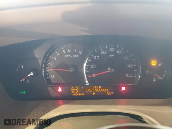 2006 Cadillac STS with VIN 1G6DC67A260208841, listed as a Copart auction lot 43142645 with 165,684 mi miles and Salvage Title. Bid and sale history available at DreamBid. Image 9.