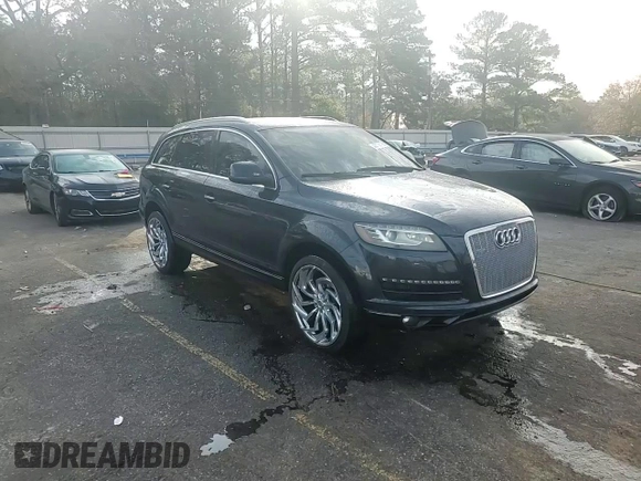 2011 Audi Q7 3.0L TDI Premium Plus with VIN WA1LMAFE6BD004893, listed as a Copart auction lot 42706195 with 171,608 mi miles and Salvage Title. Bid and sale history available at carsss.com. Image 14.