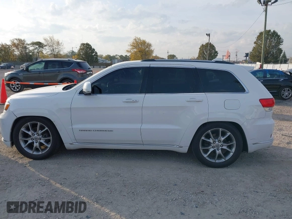 2016 Jeep Grand Cherokee Summit with VIN 1C4RJFJG3GC318626, listed as a IAAI auction lot 40737019 with 92,880 mi miles and . Bid and sale history available at DreamBid. Image 14.