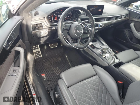 2019 Audi S5 Prestige z VIN WAUR4AF58KA061529, wystawiony jako Copart lot #85238534 z przebiegiem 51 373 mil mil oraz Szkoda całkowita • Salvage title. Historia ofert i sprzedaży dostępna na DreamBid. Obrazek 8.
