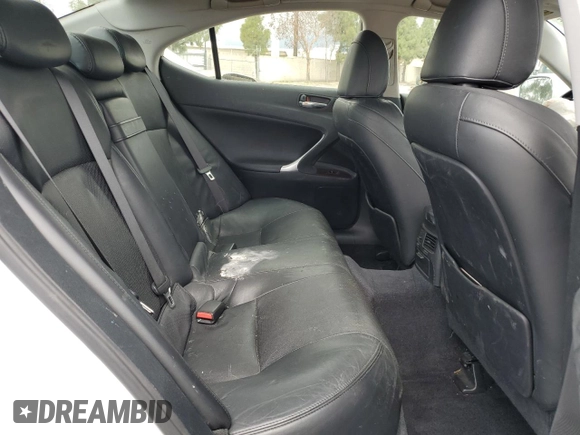 2006 Lexus IS 350 z VIN JTHBE262065009712, wystawiony jako Copart lot #51152205 z przebiegiem 239 464 mil mil oraz Szkoda całkowita • Salvage title. Historia ofert i sprzedaży dostępna na DreamBid. Obrazek 10.