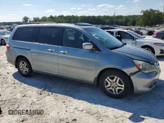 2007 Honda Odyssey EX-L with VIN 5FNRL38747B065494, listed as a Copart auction lot 55858855 with 228,074 mi miles and Clean Title. Bid and sale history available at DreamBid. Image 4.