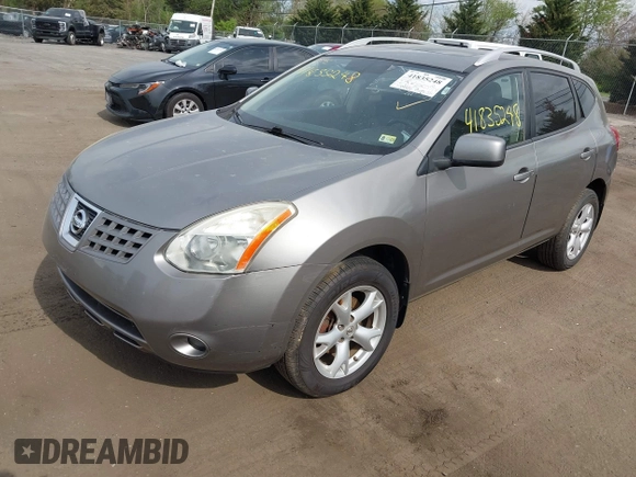 2009 Nissan Rogue S with VIN JN8AS58V19W161161, listed as a IAAI auction lot 41835248 with 174,926 mi miles. Bid and sale history available at carsss.com. Image 17.