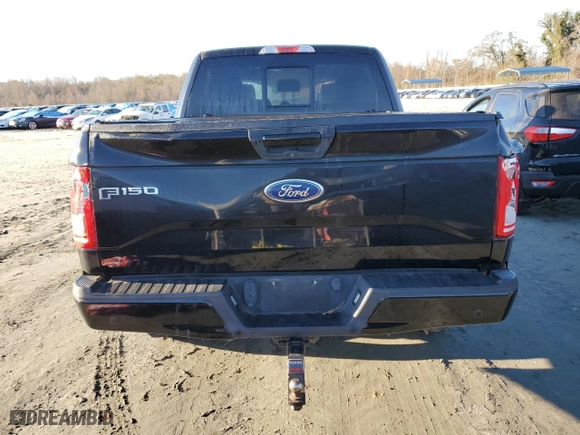 2016 Ford F-150 XLT with VIN 1FTEW1EG1GFD49398, listed as a Copart auction lot 81835724 with 76,030 mi miles and Salvage Title. Bid and sale history available at carsss.com. Image 6.