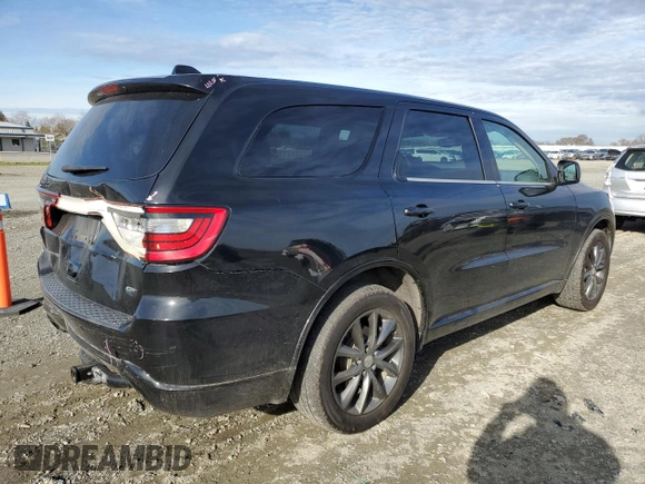 2018 Dodge Durango GT with VIN 1C4RDJDGXJC194447, listed as a Copart auction lot 85599944 with 168,194 mi miles and Salvage Title. Bid and sale history available at DreamBid. Image 3.