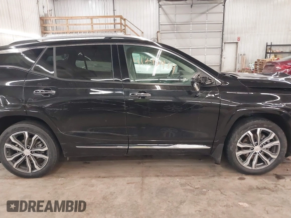 2020 GMC Terrain Denali with VIN 3GKALXEX5LL343098, listed as a IAAI auction lot 41213484 with 51,346 mi miles and . Bid and sale history available at DreamBid. Image 14.