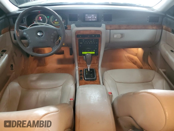 2004 Kia Amanti z VIN KNALD124X45045847, wystawiony jako Copart lot #44620865 z przebiegiem 48 833 mil mil oraz Szkoda całkowita • Salvage title. Historia ofert i sprzedaży dostępna na DreamBid. Obrazek 8.