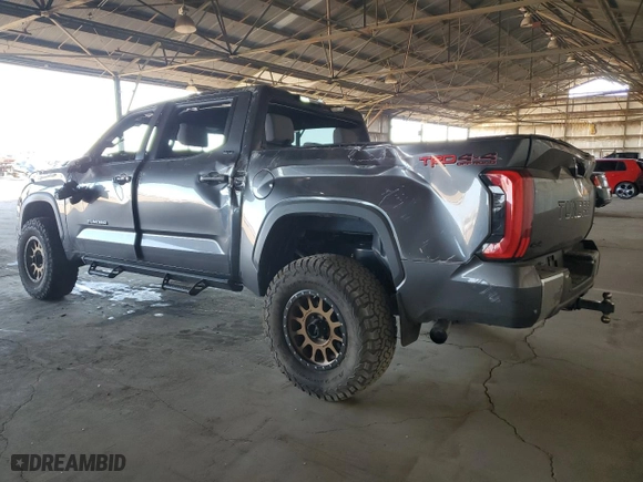 2025 Toyota Tundra 4WD SR with VIN 5TFLA5DB8SX243584, listed as a Copart auction lot 41913525 with 2,936 mi miles and Salvage Title. Bid and sale history available at carsss.com. Image 2.