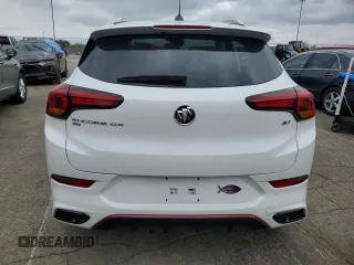 2023 Buick Encore GX Essence with VIN KL4MMGSL7PB126936, listed as a Copart auction lot 53088395 with 20,167 mi miles and Salvage title. Bid and sale history available at DreamBid. Image 6.