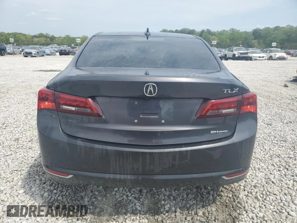 2015 Acura TLX Technology with VIN 19UUB3F53FA000885, listed as a Copart auction lot 52609935 with 120,971 mi miles and Salvage title. Bid and sale history available at DreamBid. Image 6.