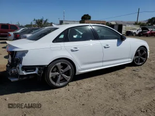 2019 Audi S4 Prestige with VIN WAUC4AF45KA089396, listed as a Copart auction lot 58512064 with 16,604 mi miles and Salvage Title. Bid and sale history available at carsss.com. Image 3.