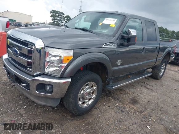 2015 Ford F-250 Lariat with VIN 1FT7W2BT3FEA75514, listed as a IAAI auction lot 42540150 with 91,433 mi miles and . Bid and sale history available at DreamBid. Image 2.