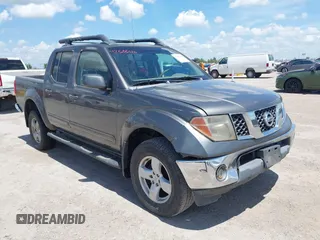 2005 Nissan Frontier LE with VIN 1N6AD07U35C420873, listed as a IAAI auction lot 42585026 with 395,862 mi miles and . Bid and sale history available at DreamBid. Image 1.