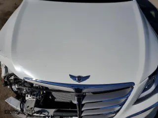 2013 Hyundai Genesis 5.0L R-Spec with VIN KMHGC4DH3DU221373, listed as a Copart auction lot 48505575 with 33,029 mi miles and Salvage Title. Bid and sale history available at carsss.com. Image 11.