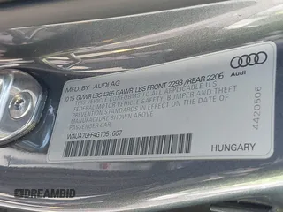 2016 Audi A3 Premium z VIN WAUA7GFF4G1051667, wystawiony jako IAAI lot #41945674 z przebiegiem 101 648 mil mil oraz . Historia ofert i sprzedaży dostępna na DreamBid. Obrazek 9.