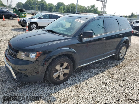 2017 Dodge Journey Crossroad Plus with VIN 3C4PDCGG5HT537047, listed as a Copart auction lot 65603525 with 100,824 mi miles and Salvage title. Bid and sale history available at DreamBid. Image 1.