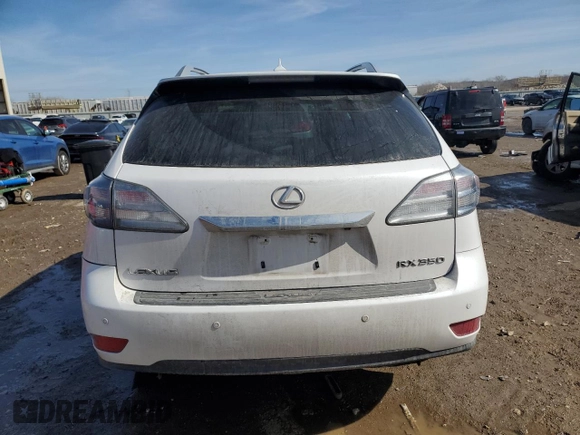 2010 Lexus RX 350 with VIN 2T2BK1BA1AC048463, listed as a Copart auction lot 45956115 with 218,048 mi miles and Salvage Title. Bid and sale history available at carsss.com. Image 6.