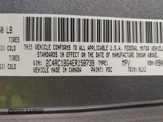 2014 Chrysler Town & Country Touring z VIN 2C4RC1BG4ER158739, wystawiony jako IAAI lot #40970547 z przebiegiem 179 456 mil mil oraz . Historia ofert i sprzedaży dostępna na DreamBid. Obrazek 9.