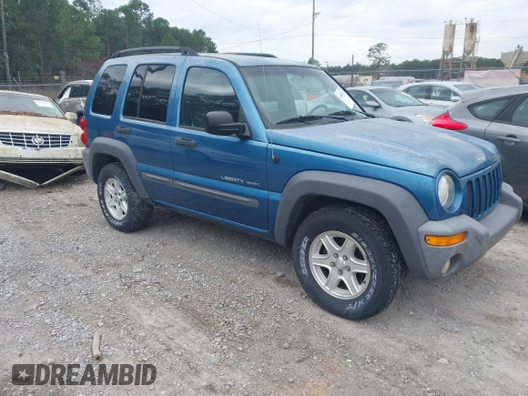 2003 Jeep Liberty Sport with VIN 1J4GK48K43W708592, listed as a IAAI auction lot 41560151 with 132,844 mi miles and . Bid and sale history available at DreamBid. Image 1.