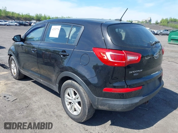 2012 Kia Sportage LX with VIN KNDPB3A28C7187185, listed as a IAAI auction lot 42233774 with 223,235 mi miles and . Bid and sale history available at DreamBid. Image 3.