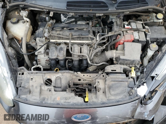 2015 Ford Fiesta SE with VIN 3FADP4BJ6FM163614, listed as a Copart auction lot 85713274 with 107,111 mi miles and Salvage Title. Bid and sale history available at carsss.com. Image 11.