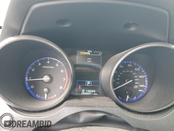 2019 Subaru Outback Premium with VIN 4S4BSAFC5K3376488, listed as a Copart auction lot 60684205 with 56,831 mi miles and Salvage title. Bid and sale history available at DreamBid. Image 9.