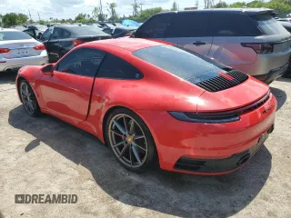 2020 Porsche 911 Carrera S with VIN WP0AB2A97LS228755, listed as a Copart auction lot 51216643 with 0 mi miles. Bid and sale history available at carsss.com. Image 2.