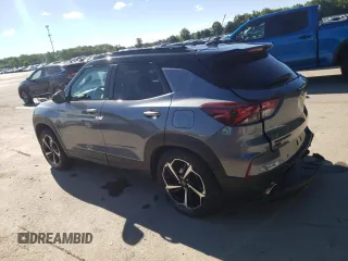 2021 Chevrolet TrailBlazer RS with VIN KL79MUSLXMB095197, listed as a Copart auction lot 61250744 with 41,244 mi miles and Salvage Title. Bid and sale history available at DreamBid. Image 2.