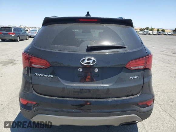 2017 Hyundai Santa Fe 2.4L with VIN 5NMZU3LBXHH019659, listed as a Copart auction lot 64056815 with 121,210 mi miles and Salvage title. Bid and sale history available at DreamBid. Image 6.