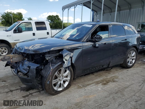 2018 Land Rover Range Rover Velar S with VIN SALYB2RV2JA730701, listed as a Copart auction lot 59277113 with 55,480 mi miles. Bid and sale history available at carsss.com. Image 1.