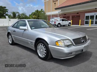 1996 Mercedes-Benz SL 320 with VIN WDBFA63F4TF138117, listed as a Copart auction lot 63440965 with 56,621 mi miles and Clean title. Bid and sale history available at DreamBid. Image 1.
