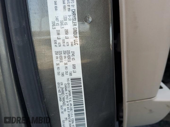 2010 Chrysler Town & Country Touring Plus with VIN 2A4RR8D17AR454651, listed as a Copart auction lot 43749375 with 211,594 mi miles and Salvage Title. Bid and sale history available at carsss.com. Image 13.