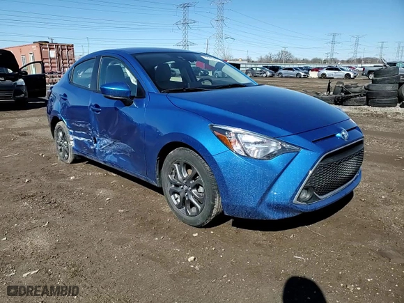 2019 Toyota Yaris Sedan L with VIN 3MYDLBYV1KY523199, listed as a Copart auction lot 48065925 with NaN miles and Salvage Title. Bid and sale history available at carsss.com. Image 11.