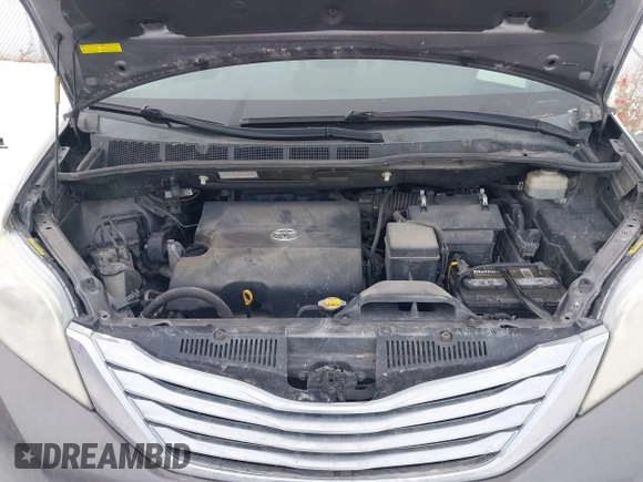 2011 Toyota Sienna XLE AAS with VIN 5TDYK3DC5BS138281, listed as a IAAI auction lot 41381494 with 194,635 mi miles and . Bid and sale history available at DreamBid. Image 10.