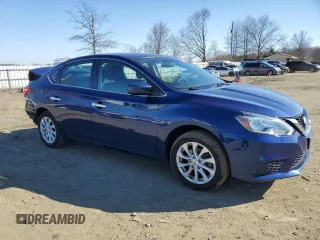 2018 Nissan Sentra SV with VIN 3N1AB7AP3JL661872, listed as a Copart auction lot 50361755 with 69,009 mi miles and Salvage Title. Bid and sale history available at DreamBid. Image 4.