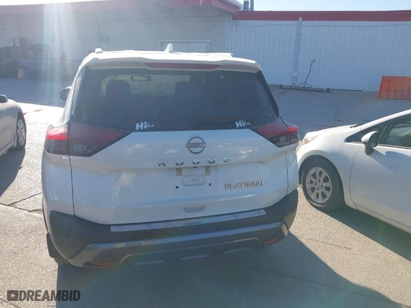 2022 Nissan Rogue SL with VIN 5N1BT3CA8NC724865, listed as a IAAI auction lot 41410726 with 74,095 mi miles. Bid and sale history available at carsss.com. Image 16.