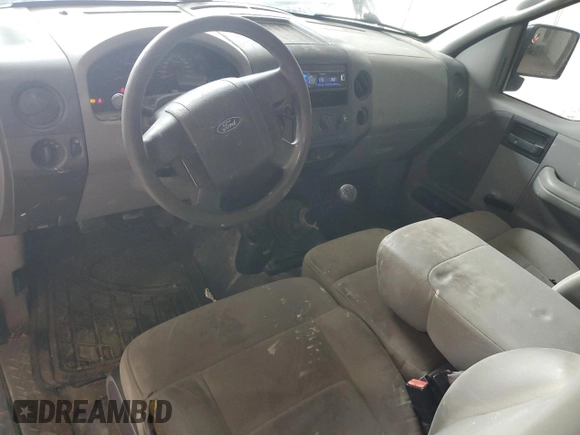2008 Ford F-150 XL with VIN 1FTRF12298KC56521, listed as a Copart auction lot 55173035 with 1,628,734 mi miles and Non repairable. Bid and sale history available at DreamBid. Image 8.