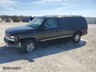 2005 Chevrolet Suburban LT with VIN 3GNEC16Z75G210811, listed as a Copart auction lot 46421295 with 136,879 mi miles and Salvage Title. Bid and sale history available at carsss.com. Image 1.