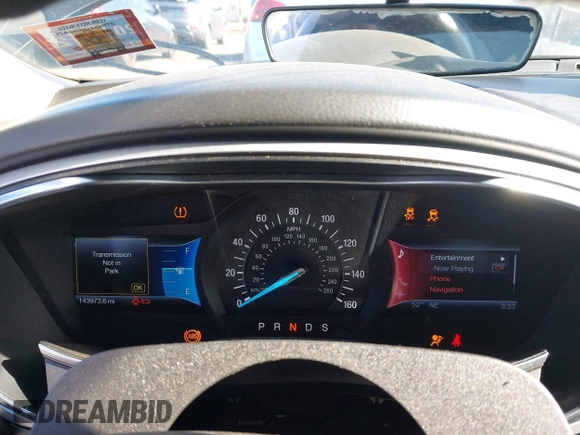2013 Ford Fusion SE with VIN 3FA6P0HR3DR381282, listed as a IAAI auction lot 41723208 with 143,973 mi miles and . Bid and sale history available at DreamBid. Image 7.