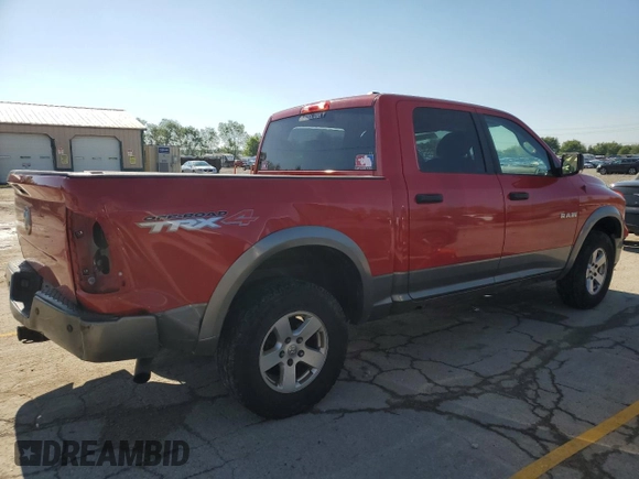 2010 Dodge 1500 SLT z VIN 1D7RV1CP8AS170464, wystawiony jako Copart lot #55245485 z przebiegiem 346 493 mil mil oraz Szkoda całkowita • Salvage title. Historia ofert i sprzedaży dostępna na DreamBid. Obrazek 3.