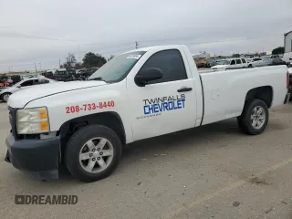 2010 Chevrolet Silverado 1500 Work Truck with VIN 1GCPCPEX9AZ201607, listed as a Copart auction lot 80228064 with Not Provided miles and Salvage Title. Bid and sale history available at DreamBid. Image 1.