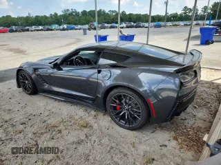2018 Chevrolet Corvette Z06 1LZ with VIN 1G1YP2D66J5601225, listed as a Copart auction lot 63471035 with 37,067 mi miles and Clean title. Bid and sale history available at DreamBid. Image 2.