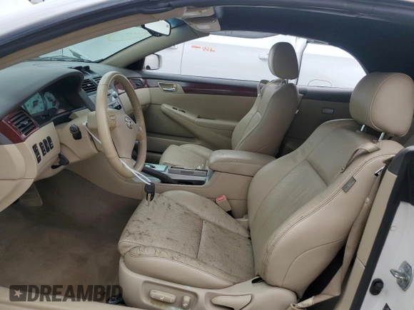 2005 Toyota Solara SE with VIN 4T1FA38P75U056927, listed as a Copart auction lot 74937394 with 75,454 mi miles and Non Repairable. Bid and sale history available at DreamBid. Image 7.