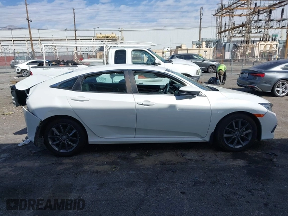 2020 Honda Civic EX-L with VIN 19XFC1F7XLE209835, listed as a IAAI auction lot 41699175 with 70,295 mi miles and . Bid and sale history available at DreamBid. Image 13.
