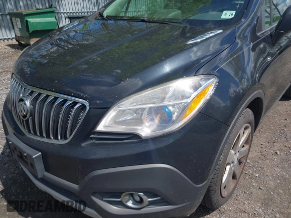 2014 Buick Encore Leather with VIN KL4CJCSB5EB650555, listed as a IAAI auction lot 42208908 with 369,767 mi miles and . Bid and sale history available at carsss.com. Image 6.